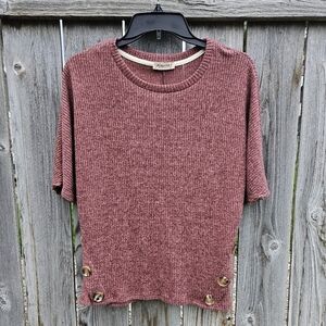 Lavish Short Sleeve Sweater